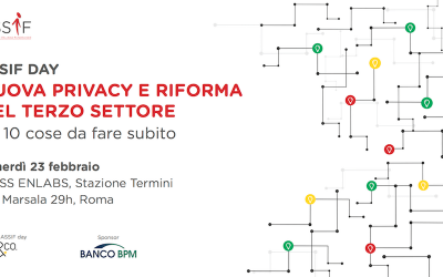 Nuova privacy e Riforma del Terzo settore: le 10 cose da fare subito